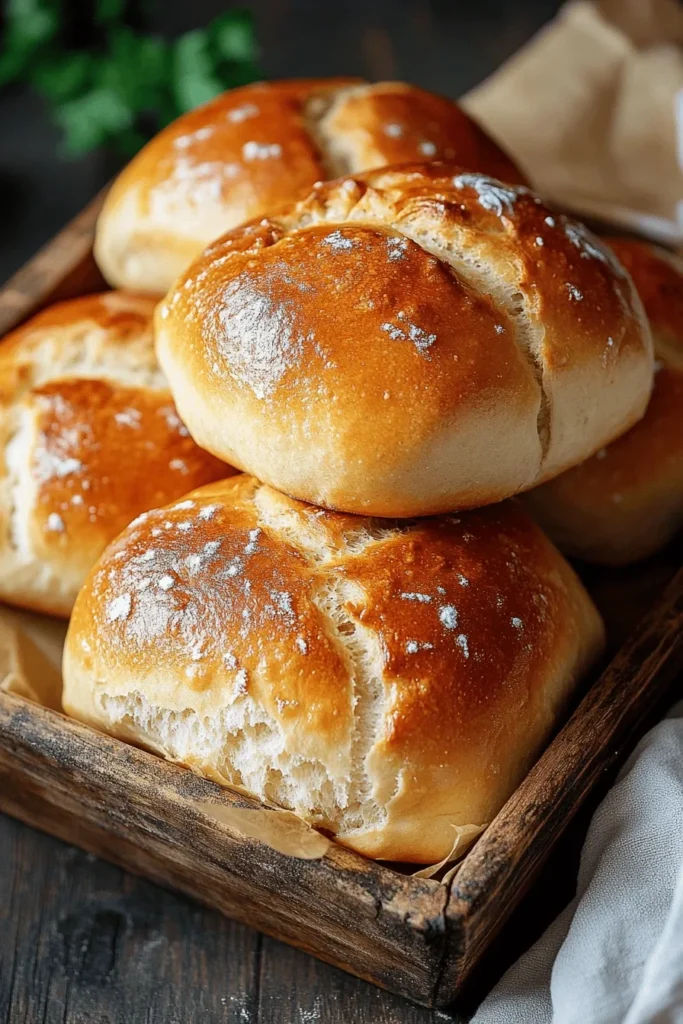 Brötchen wie vom Bäcker – mit 5 Zutaten &amp; ohne Kneten!