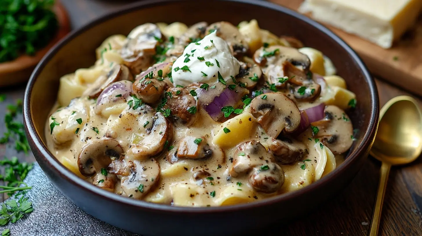 CHAMPIGNON-RAHMSAUCE GANZ EINFACH 5 Champignon Rahmsauce