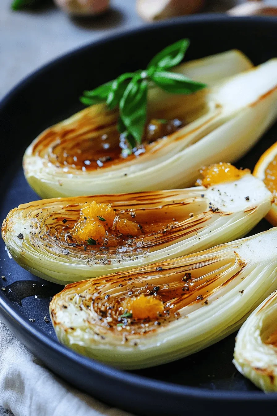 Chicorée gebraten mit Orange und Honig – aromatisch 5 Chicorée gebraten mit Orange und Honig