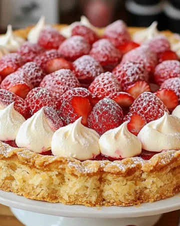 Erdbeer-Rhabarber-Torte