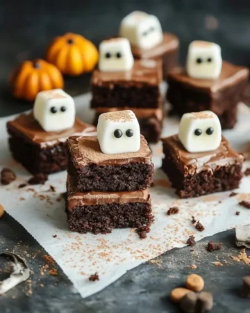 Halloween-Brownies