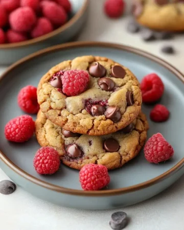 Himbeer-Cookies