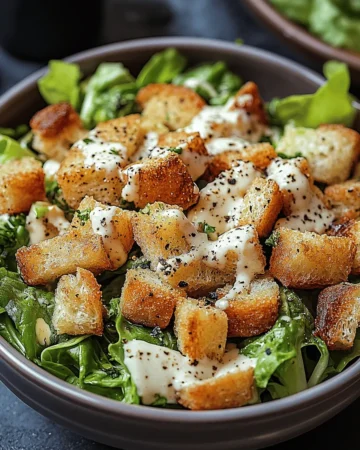KNUSPRIGER CAESAR-SALAT