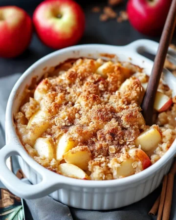 Apfel-Crumble