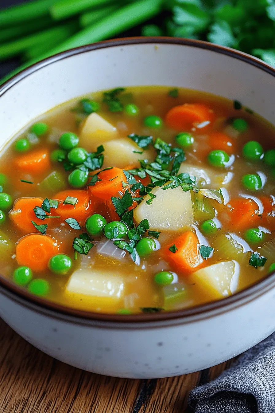 Omas Frühlingssuppe mit Kartoffeln – Leicht, frisch & einfach 5 FRÜHLINGSSUPPE MIT KARTOFFELN NACH OMAS REZEPT