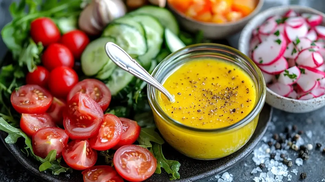 French-Dressing Rezept – Würziges Salatdressing für Nizza-Salat 5 French-Dressing