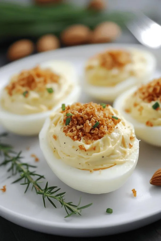 Gefüllte Eier zu Ostern – Klassisches Rezept mit Walnüssen