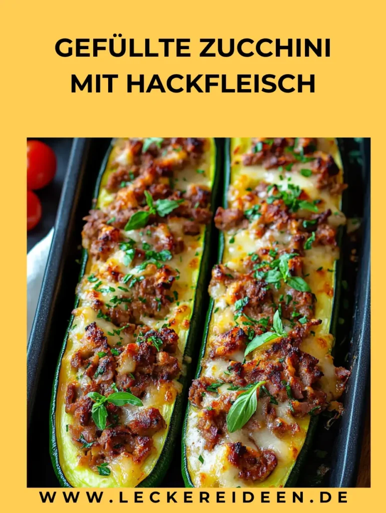 GEFÜLLTE ZUCCHINI