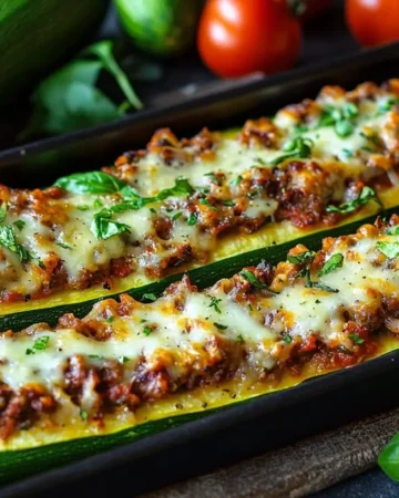 GEFÜLLTE ZUCCHINI