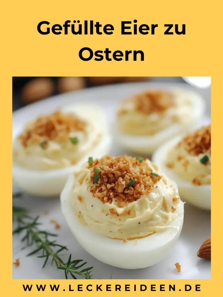 Gefüllte Eier zu Ostern