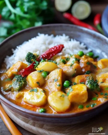Gemüse-Curry mit Kokosmilch